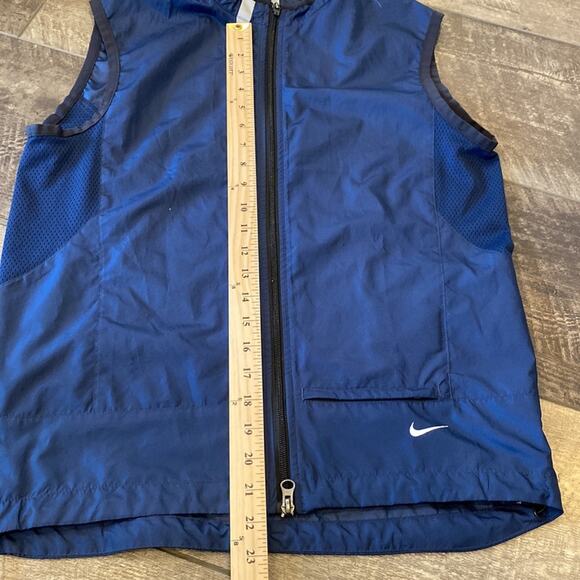 Nike Navy Blue Reflective Running Vest Women's Size M - Picture 6 of 11